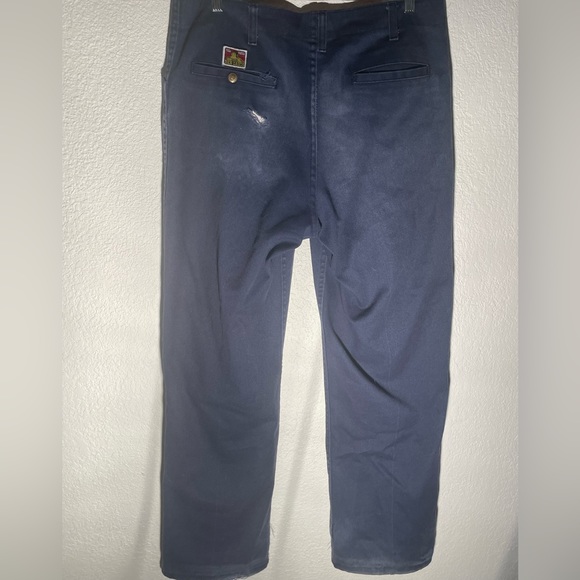 Navy Blue Ben Davis Work Pants - Picture 10 of 15